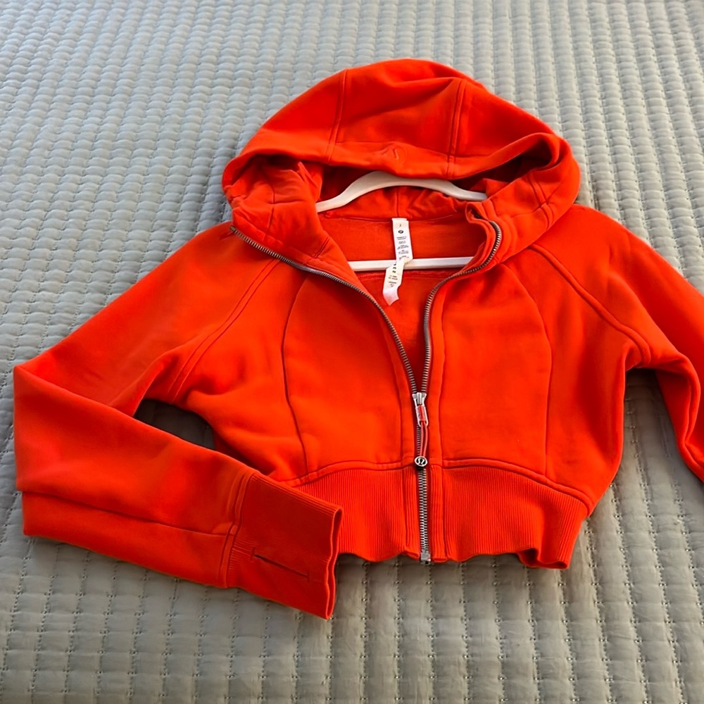 Scuba crop full zip